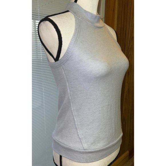 Red Haute Light Blue Sleeveless Sweater Tank -- NWT -- SMALL - Picture 3 of 7